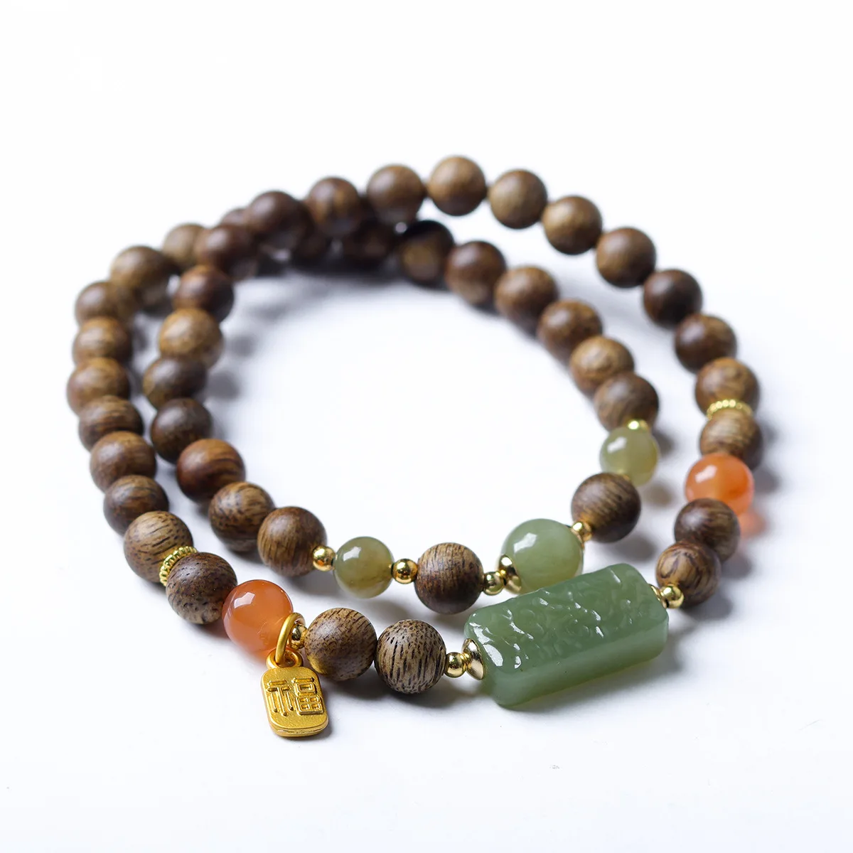 2026 Green Agarwood Bracelet Hetian Jade South Red Chinese Style Prayer Beads Lucky Amulet Gifts
2026 Green Agarwood Bracelet Hetian Jade South Red Chinese Style Prayer Beads Lucky Amulet Gifts