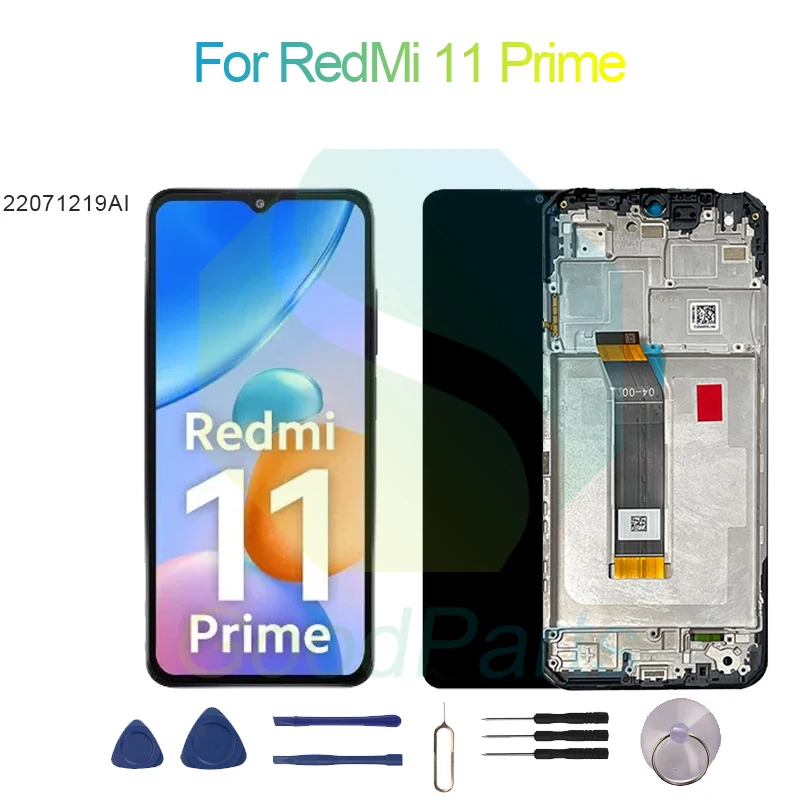 For RedMi 11 Prime Screen Display Replacement 2408*1080 22071219AI For RedMi 11 Prime LCD Touch Digitizer
For RedMi 11 Prime Screen Display Replacement 2408*1080 22071219AI For RedMi 11 Prime LCD Touch Digitizer