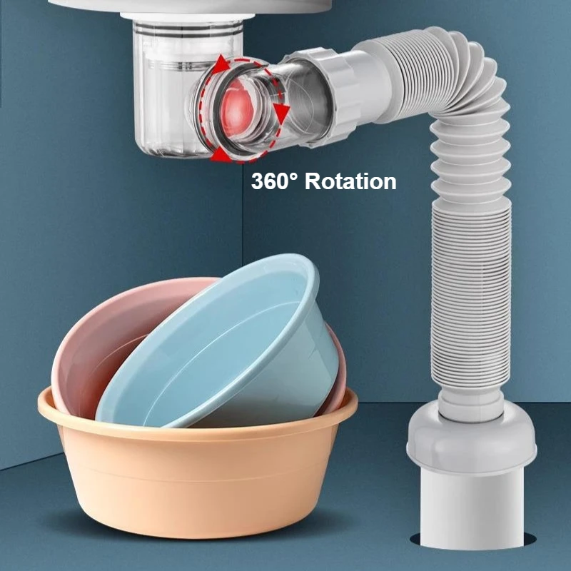Сливная труба для раковины для кухни и ванной комнаты, гибкая универсальная раковина, сливной шланг для раковины, сливная труба для раковины, аксессуары для ванной комнаты
Сливная труба для раковины для кухни и ванной комнаты, гибкая универсальная раковина, сливной шланг для раковины, сливная труба для раковины, аксессуары для ванной комнаты