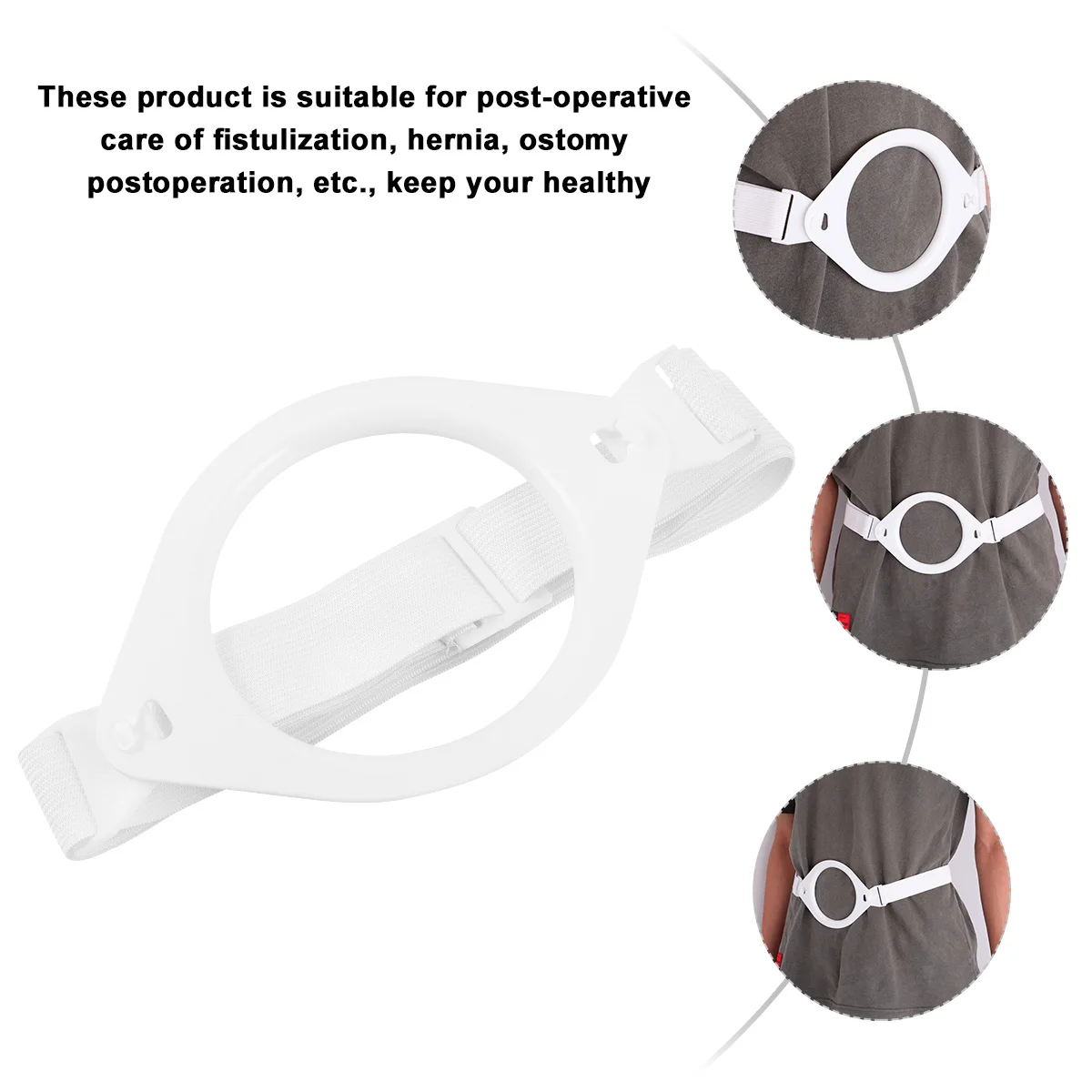 Stoma Pocket Belt Reinforcer Colostomy Support Adjustable White Hernai Men and Women
Stoma Pocket Belt Reinforcer Colostomy Support Adjustable White Hernai Men and Women