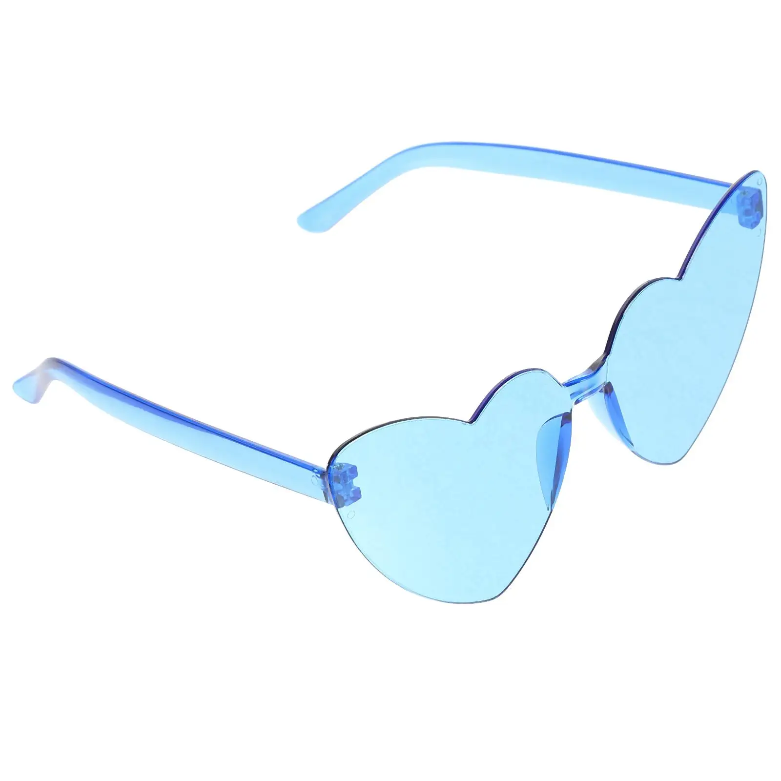 Heart Shaped Sunglasses Transparent Candy Glasses Photo Props Durable PC Lightweight Trendy Funky Cool Sunglasses
Heart Shaped Sunglasses Transparent Candy Glasses Photo Props Durable PC Lightweight Trendy Funky Cool Sunglasses