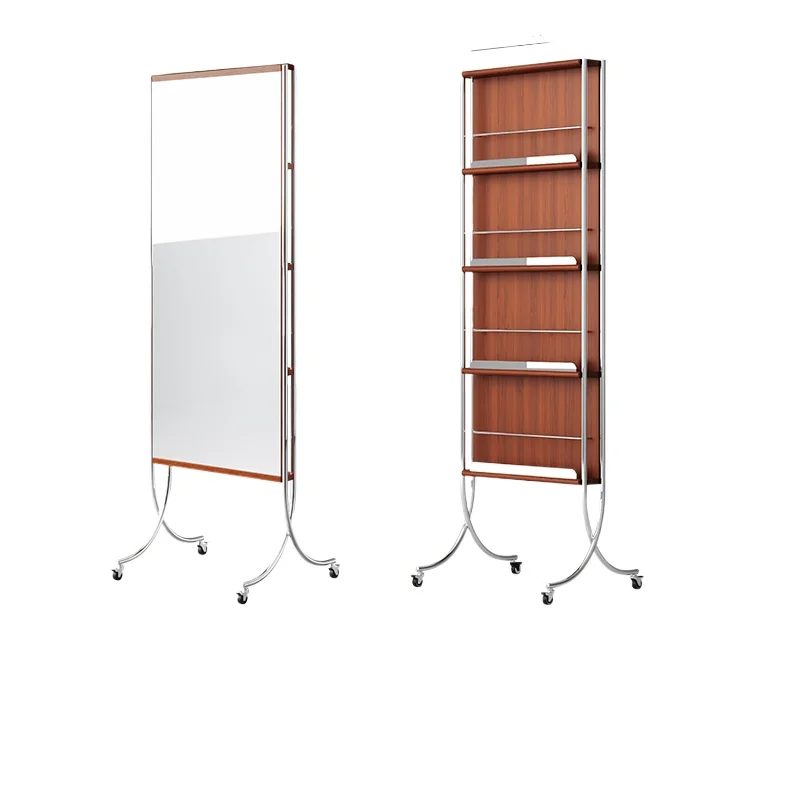 Pisces magazine mirror full-length mirror movable rotating floor mirror solid wood French retro dressing
Pisces magazine mirror full-length mirror movable rotating floor mirror solid wood French retro dressing