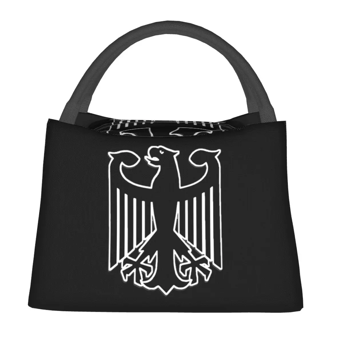 German Coat Of Arms Empire Flag Insulated Lunch Bag for Women Children Portable Food Boxes Thermal Lunch Box Tote
German Coat Of Arms Empire Flag Insulated Lunch Bag for Women Children Portable Food Boxes Thermal Lunch Box Tote