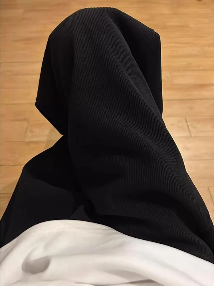 Pure Bla Fce Lined Straight Leg Casual Pants American Sle Vintage High Street Loose Fit Long Trousers for Teens
Pure Bla Fce Lined Straight Leg Casual Pants American Sle Vintage High Street Loose Fit Long Trousers for Teens