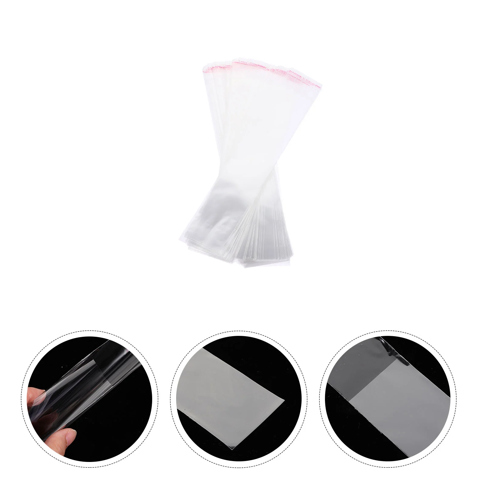 500 Pcs Self Adhesive Opp Pouch Pretzel Stick Bag Self-adhesive Straws Packaging Bags Chopsticks
500 Pcs Self Adhesive Opp Pouch Pretzel Stick Bag Self-adhesive Straws Packaging Bags Chopsticks