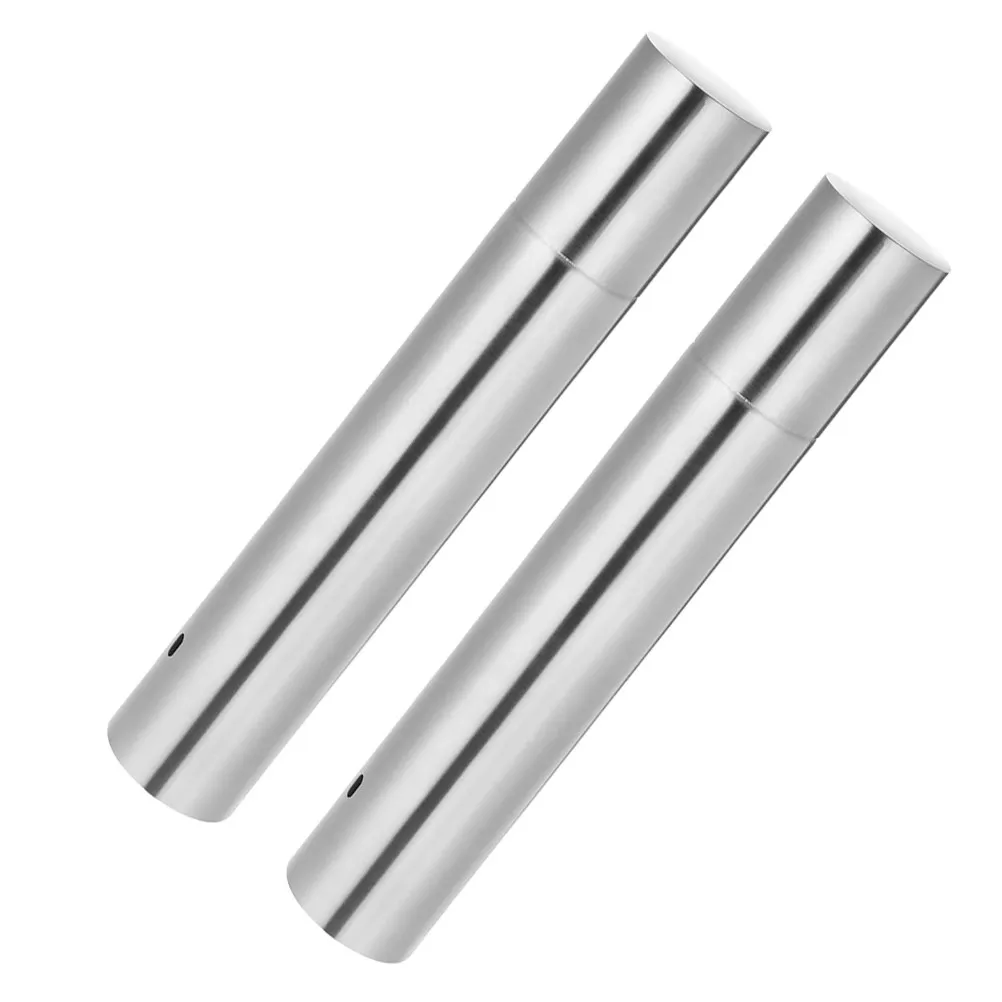 2Pcs Stainless Steel Barbecue Skewers Storage Tube Large Capacity Metal Sticks Organizer for Outdoor Grilling Portable Kitchen
2Pcs Stainless Steel Barbecue Skewers Storage Tube Large Capacity Metal Sticks Organizer for Outdoor Grilling Portable Kitchen