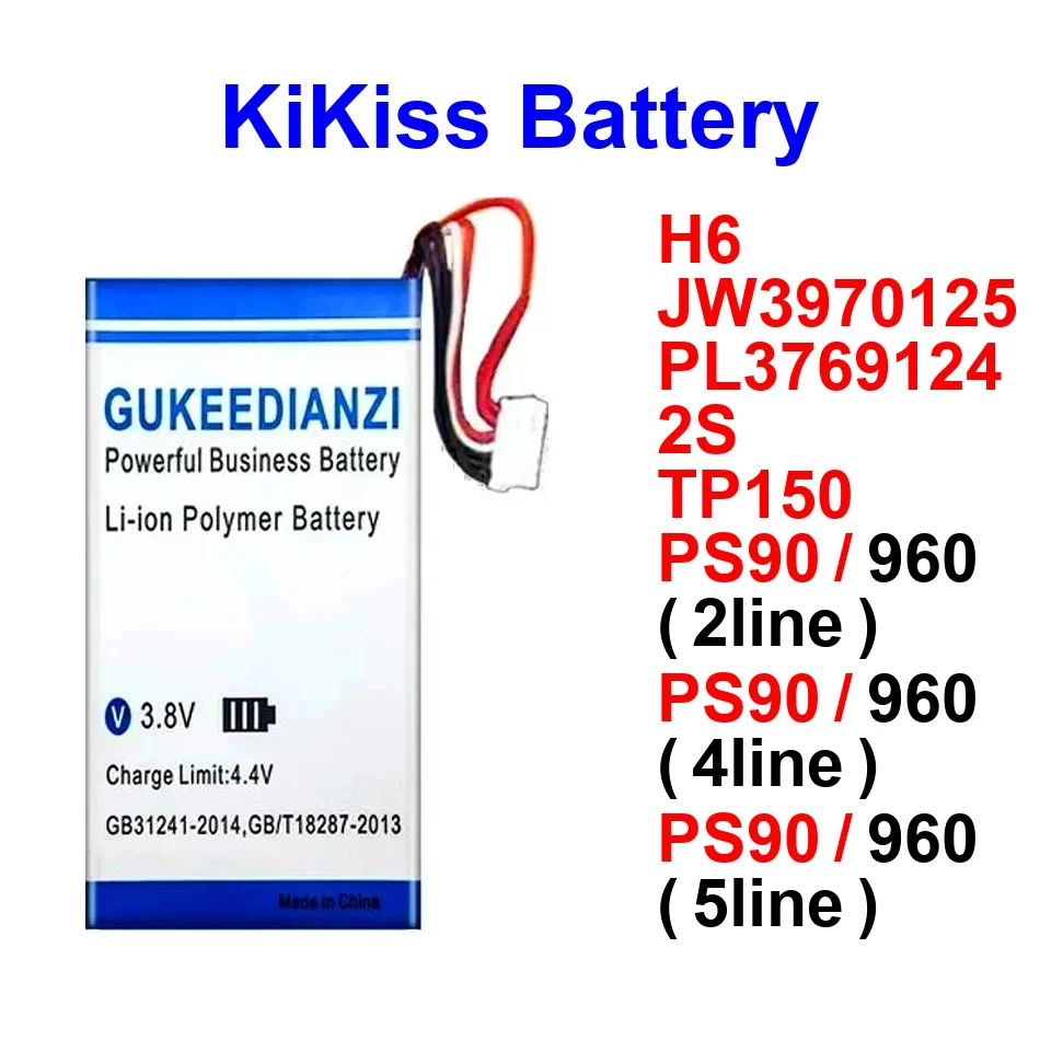 Аккумулятор 2400-13000 мАч JW3970125 PL3769124 2S для Xtool EZ300 EZ500 EZ600 H6 TP150 TP200 Car Obd 2 PS90 Automotive Pro
Аккумулятор 2400-13000 мАч JW3970125 PL3769124 2S для Xtool EZ300 EZ500 EZ600 H6 TP150 TP200 Car Obd 2 PS90 Automotive Pro