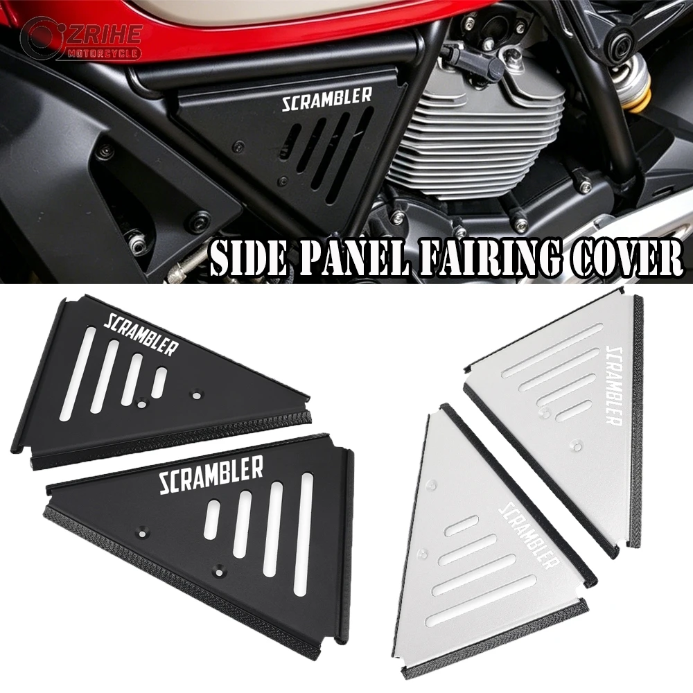 Scrambler60 Frame Guard Protector Airbox Cover Motorcycle Side Panel Fairing Cover For Ducati Scrambler Icon/Sixty 2015-2019
Scrambler60 Frame Guard Protector Airbox Cover Motorcycle Side Panel Fairing Cover For Ducati Scrambler Icon/Sixty 2015-2019
