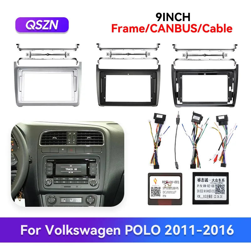 QSZN Cable Canbus For Volkswagen POLO 2011-2016 Car Dashboard Panel Refitting Frame Kit Radio Audio Fascia Trim Bezel Faceplate
QSZN Cable Canbus For Volkswagen POLO 2011-2016 Car Dashboard Panel Refitting Frame Kit Radio Audio Fascia Trim Bezel Faceplate