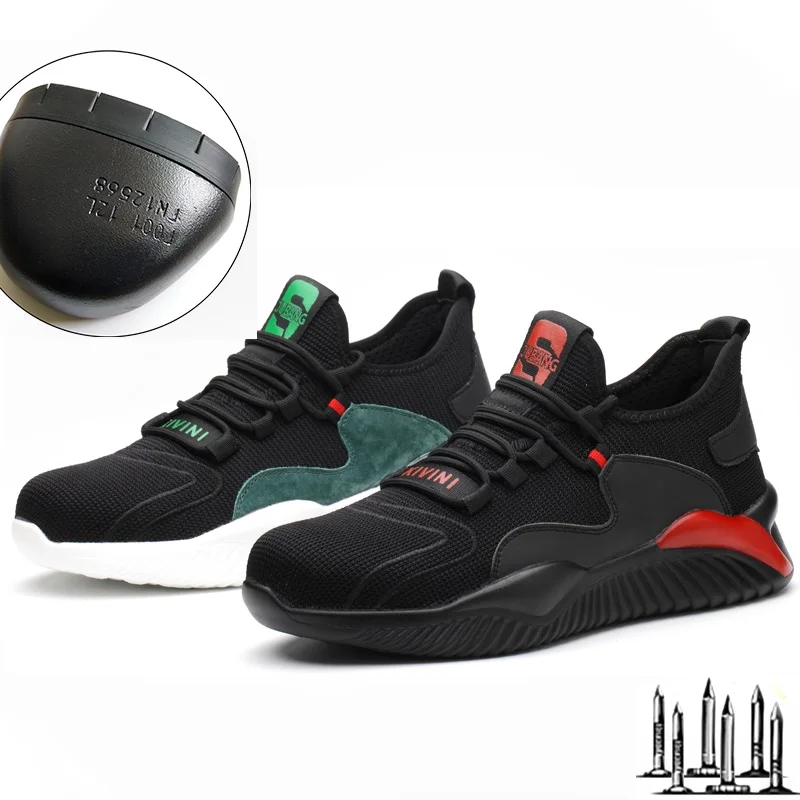Men Women Work Safety Shoes Anti-Smashing Steel Toe Safety Boots Puncture Proof Construction Anti-puncture Work Shoes Sneakers
Men Women Work Safety Shoes Anti-Smashing Steel Toe Safety Boots Puncture Proof Construction Anti-puncture Work Shoes Sneakers