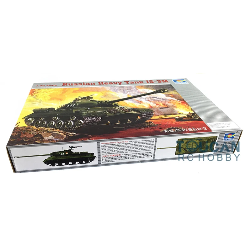 Танк Trumpeter 1/35 для советского тяжелого танка ИС-3М, пластиковый сборный конструктор, набор для самостоятельной сборки, игрушка 00316 TH05589-SMT6
Танк Trumpeter 1/35 для советского тяжелого танка ИС-3М, пластиковый сборный конструктор, набор для самостоятельной сборки, игрушка 00316 TH05589-SMT6