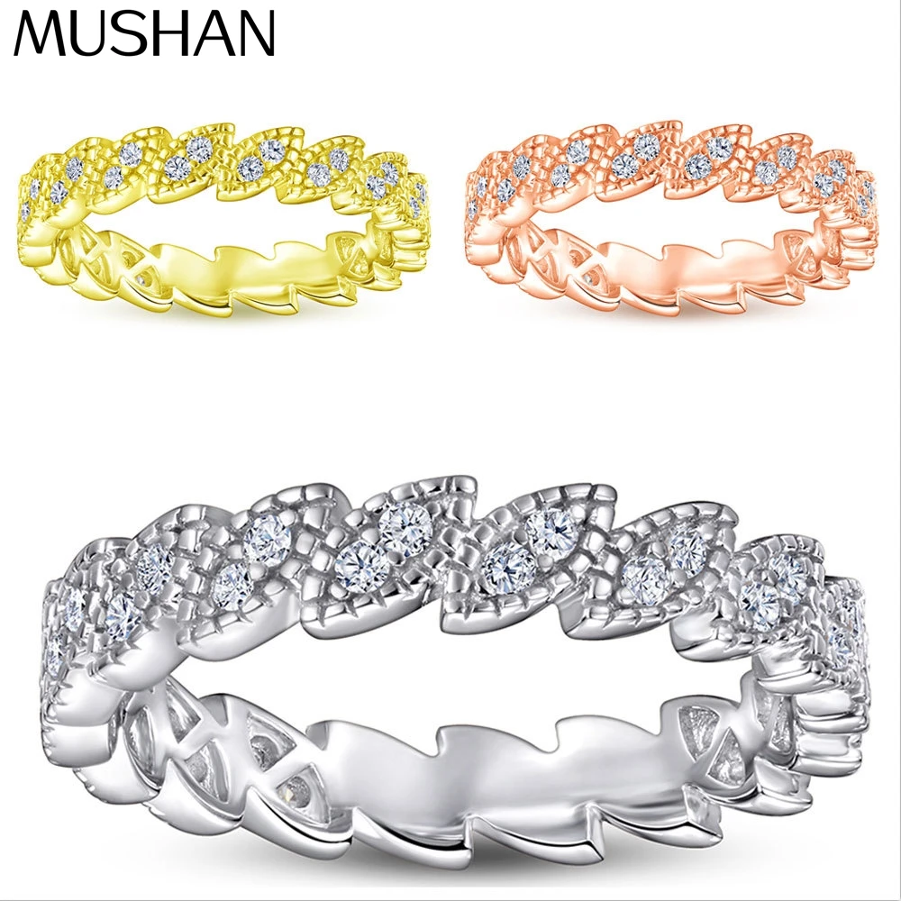 MuShan Jewelry 925 Sterling Silver Ring Wedding Band High Carbon Diamond Mother Day Gift Elegant Style Women Rings Fine Jewelry
MuShan Jewelry 925 Sterling Silver Ring Wedding Band High Carbon Diamond Mother Day Gift Elegant Style Women Rings Fine Jewelry