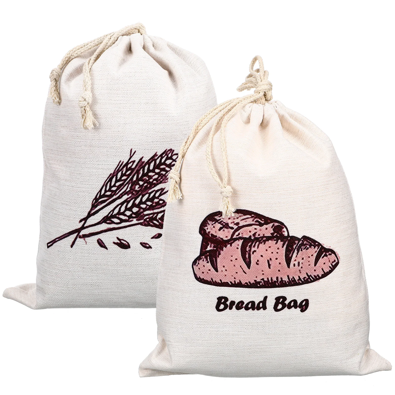 Linen Bread Bags Drawstring Containers for Fresh Homemade Loaves Sourdough Baguette Storage Vegetable Produce Reusable Washable
Linen Bread Bags Drawstring Containers for Fresh Homemade Loaves Sourdough Baguette Storage Vegetable Produce Reusable Washable