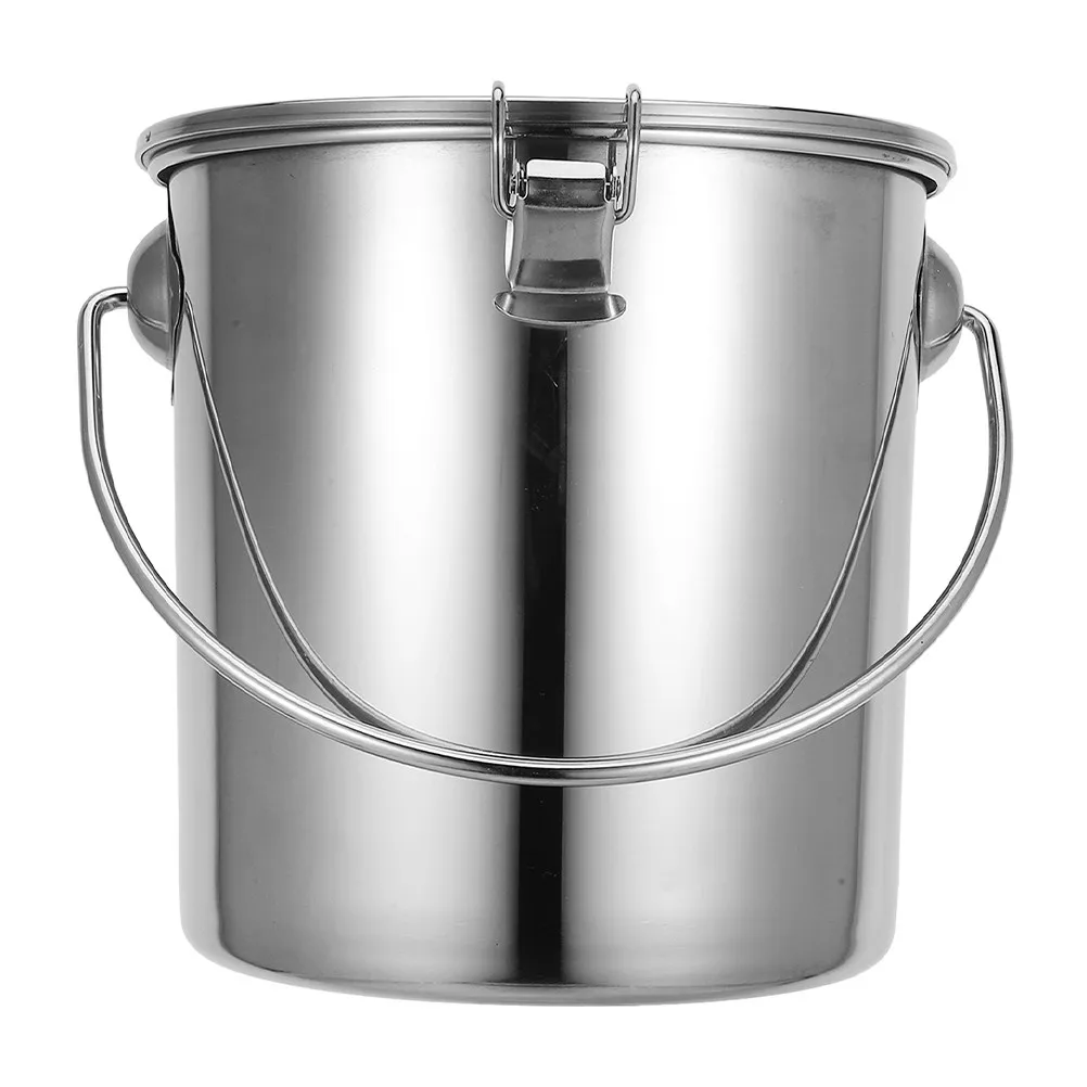 Large Stainless Steel Storage Bucket Sealed Oil Rice Milk Container Portable Handle Water Storage Bucket Water Barrel
Large Stainless Steel Storage Bucket Sealed Oil Rice Milk Container Portable Handle Water Storage Bucket Water Barrel