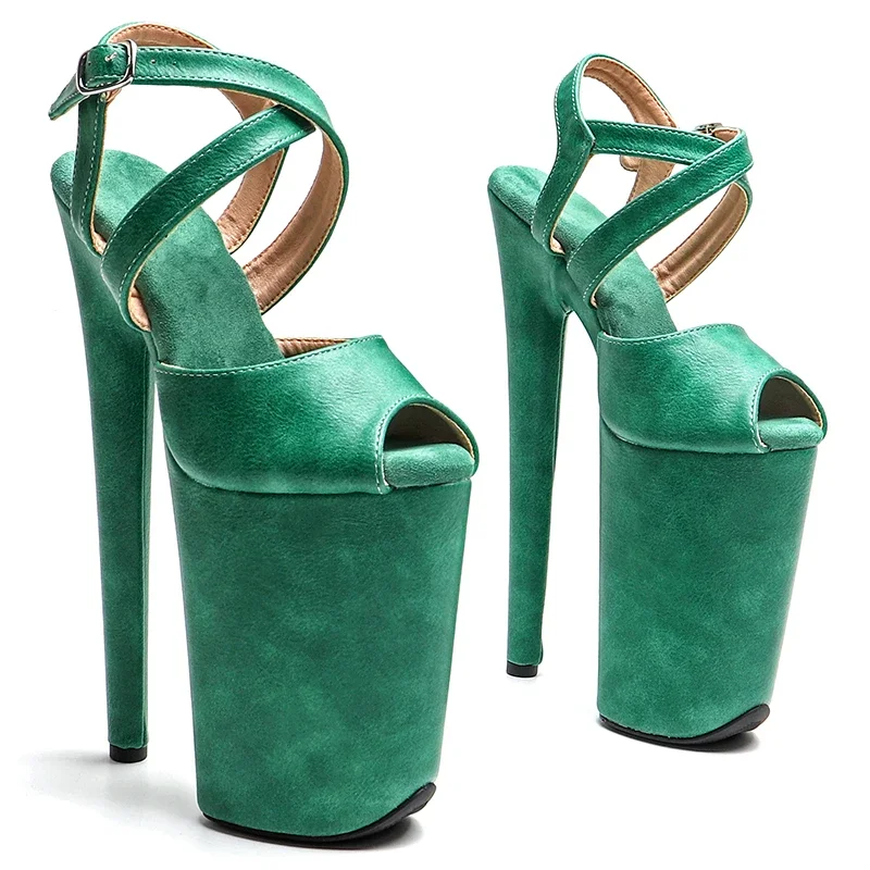 Leecabe 23CM / 9inches Pu Upper open toe fashion Platform High Heels Sandals stripper heel Pole Dance shoes
Leecabe 23CM / 9inches Pu Upper open toe fashion Platform High Heels Sandals stripper heel Pole Dance shoes