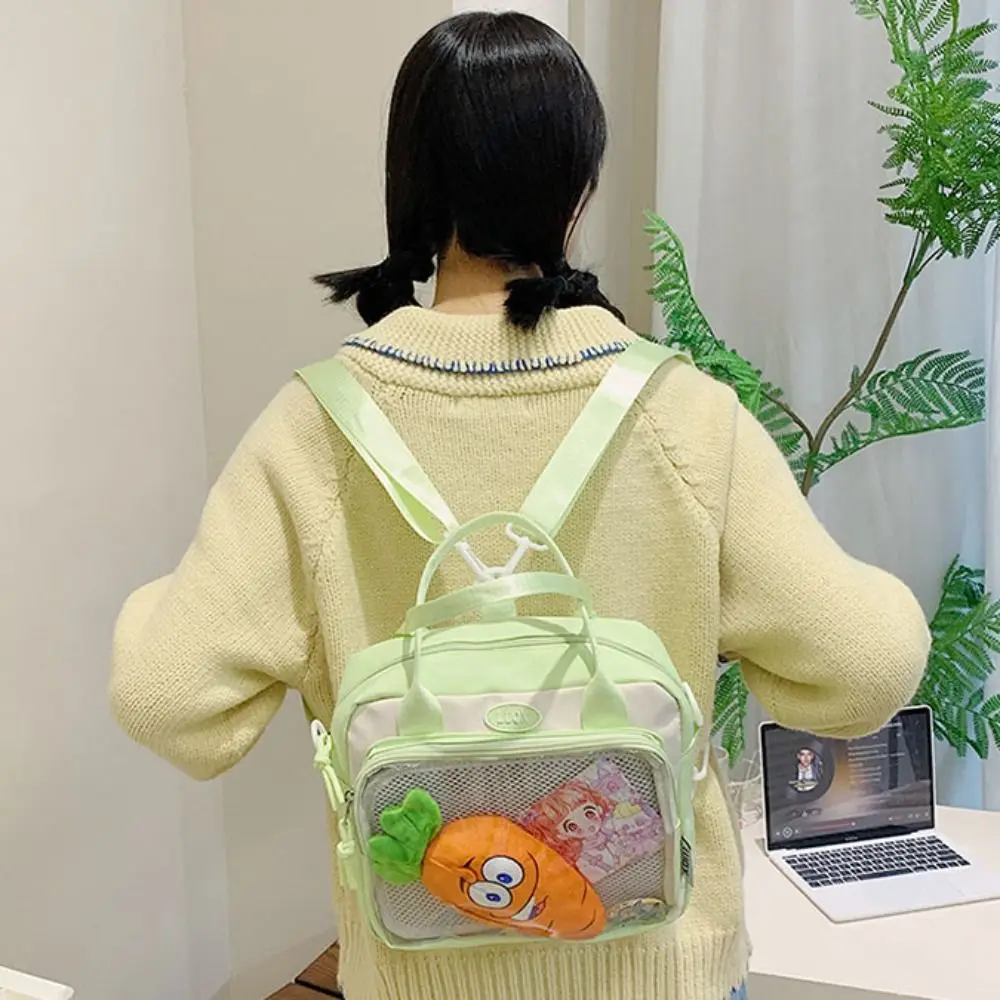 Zipper Bag Solid Color Itabag Nylon Idol Merchandise Storage Transparent Bags Wallet Cotton Doll Bag Shoulder Bag Outdoor
Zipper Bag Solid Color Itabag Nylon Idol Merchandise Storage Transparent Bags Wallet Cotton Doll Bag Shoulder Bag Outdoor