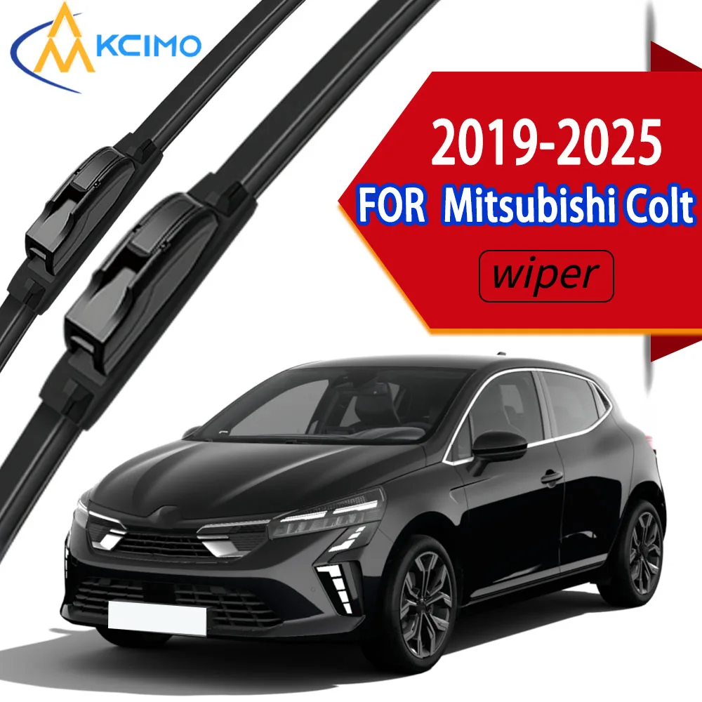 Premium Front Windscreen Wiper Blades with High-Density Rubber, Custom Fit for Mitsubishi Colt 2019-2025.
Premium Front Windscreen Wiper Blades with High-Density Rubber, Custom Fit for Mitsubishi Colt 2019-2025.