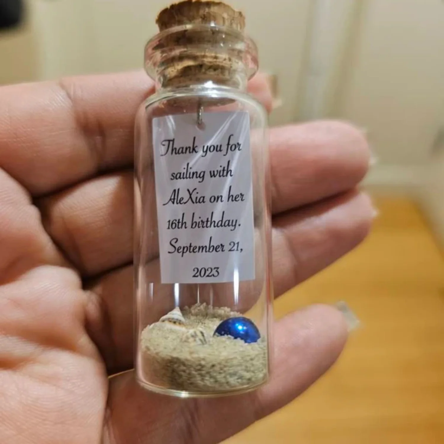 Лавандовые сладкие сувениры для вечеринок оптом, персонализированное круизное послание в бутылке, подарки Quinceanera с благодарностью для гостей, фиолетовый
Лавандовые сладкие сувениры для вечеринок оптом, персонализированное круизное послание в бутылке, подарки Quinceanera с благодарностью для гостей, фиолетовый