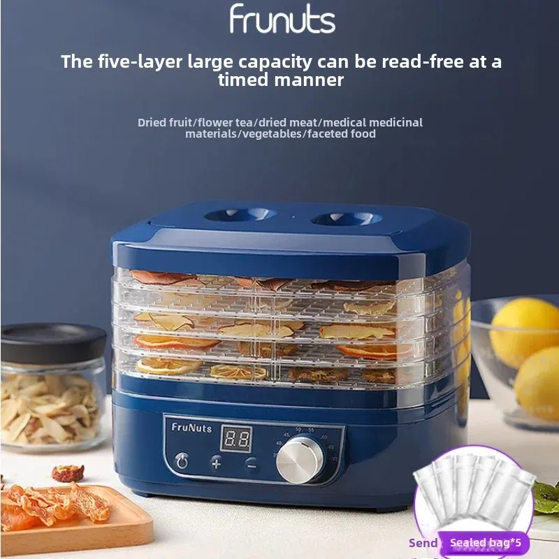 220VDried Fruit Machine Food Dryer Fruits and Vegetables Pet Meat Food Air Dryer Small Household
220VDried Fruit Machine Food Dryer Fruits and Vegetables Pet Meat Food Air Dryer Small Household