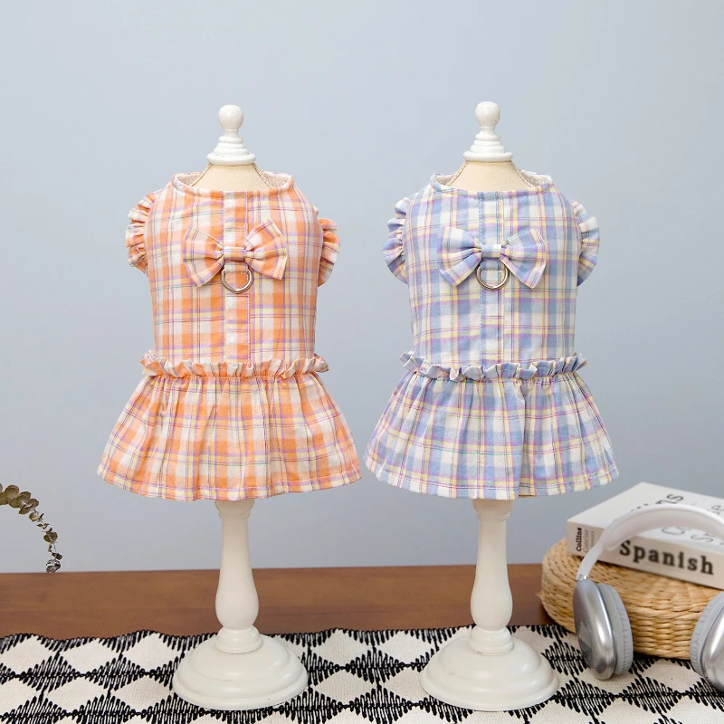 \Dog Summer Pet Clothing Dog Skirt Checkered Princess Strap D-Ring Teddy Bear Pet Cat Skirt Chihuahua Dog Clothes Designer
\Dog Summer Pet Clothing Dog Skirt Checkered Princess Strap D-Ring Teddy Bear Pet Cat Skirt Chihuahua Dog Clothes Designer