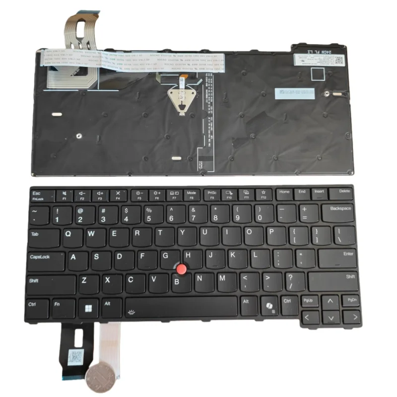 Клавиатура для ноутбуков Lenovo ThinkPad T14 Gen 5, P14s Gen 5, L14 Gen 5 (модели TP00159B, 21MD)
Клавиатура для ноутбуков Lenovo ThinkPad T14 Gen 5, P14s Gen 5, L14 Gen 5 (модели TP00159B, 21MD)