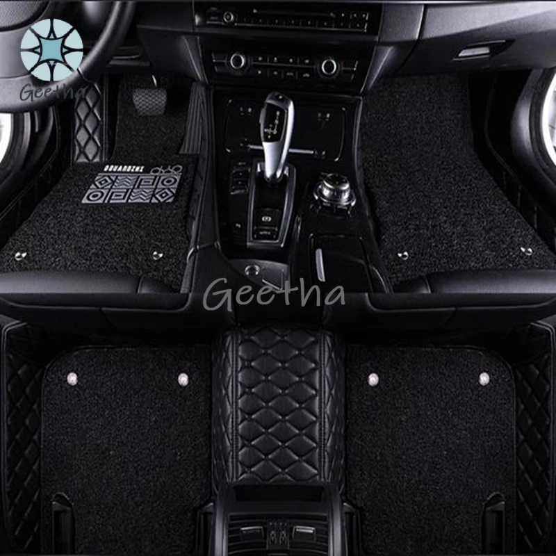 For High Quality Waterproof Decorative Double Layer 7D Leather Car Floor Mats for Fortuner Tundra Land Cruiser Car Mats
For High Quality Waterproof Decorative Double Layer 7D Leather Car Floor Mats for Fortuner Tundra Land Cruiser Car Mats