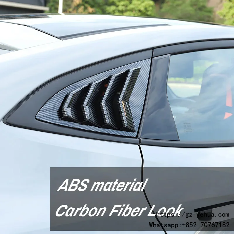 For ChangAn Uni-V UniV 2020-2024 Car Quarter Glass Window Cover Decoration Carbon Fiber Automobiles Parts Accesorios Para Auto
For ChangAn Uni-V UniV 2020-2024 Car Quarter Glass Window Cover Decoration Carbon Fiber Automobiles Parts Accesorios Para Auto
