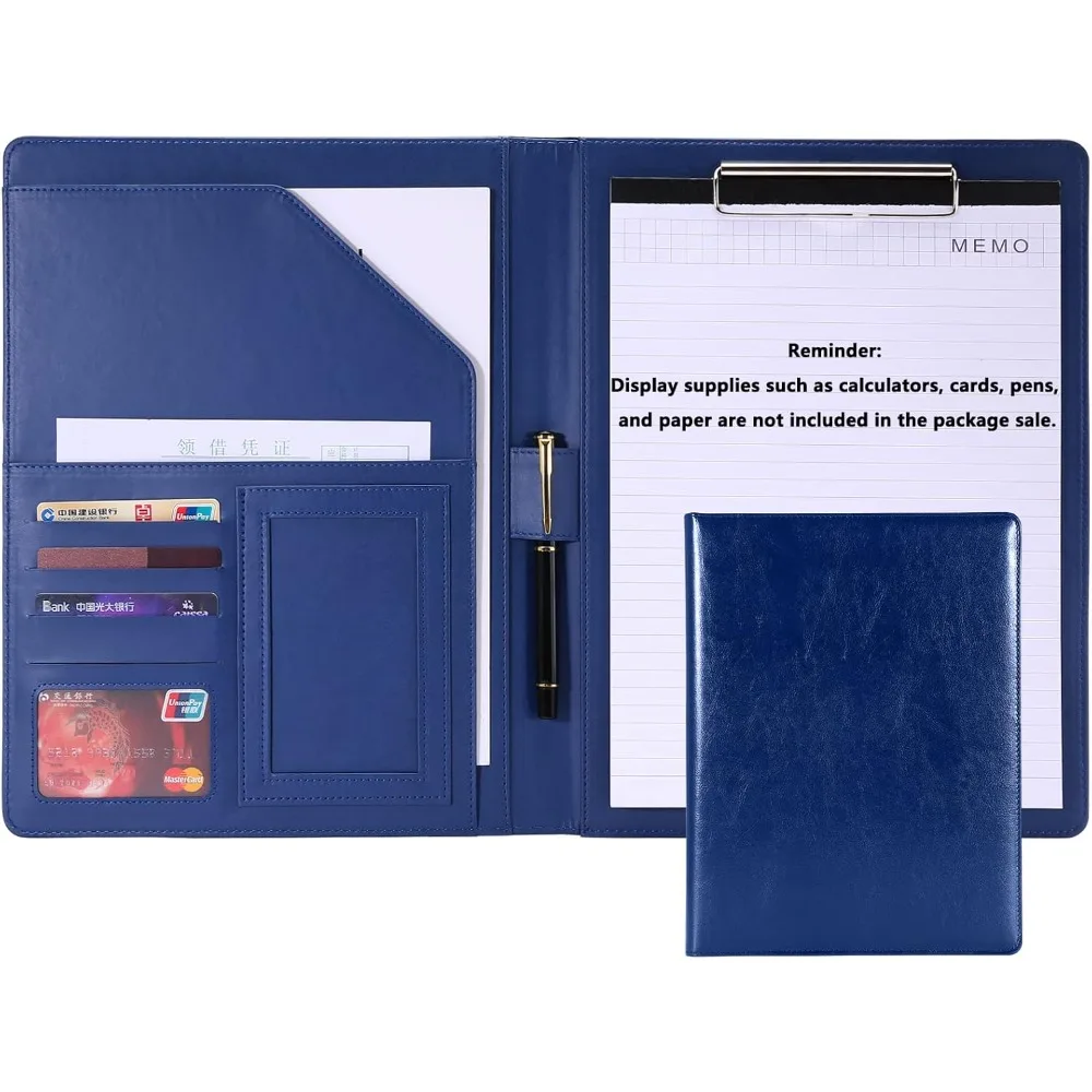 Handsome Leather Portfolio Folder,Resume Folder-Interview/Conference Document Organizer & Business Card Holder,Letter/A4 Size Wr
Handsome Leather Portfolio Folder,Resume Folder-Interview/Conference Document Organizer & Business Card Holder,Letter/A4 Size Wr
