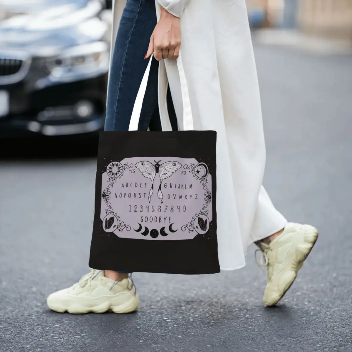 Сумки для покупок Ouija, складная холщовая большая сумка, женская сумка через плечо, дорожная сумка
Сумки для покупок Ouija, складная холщовая большая сумка, женская сумка через плечо, дорожная сумка