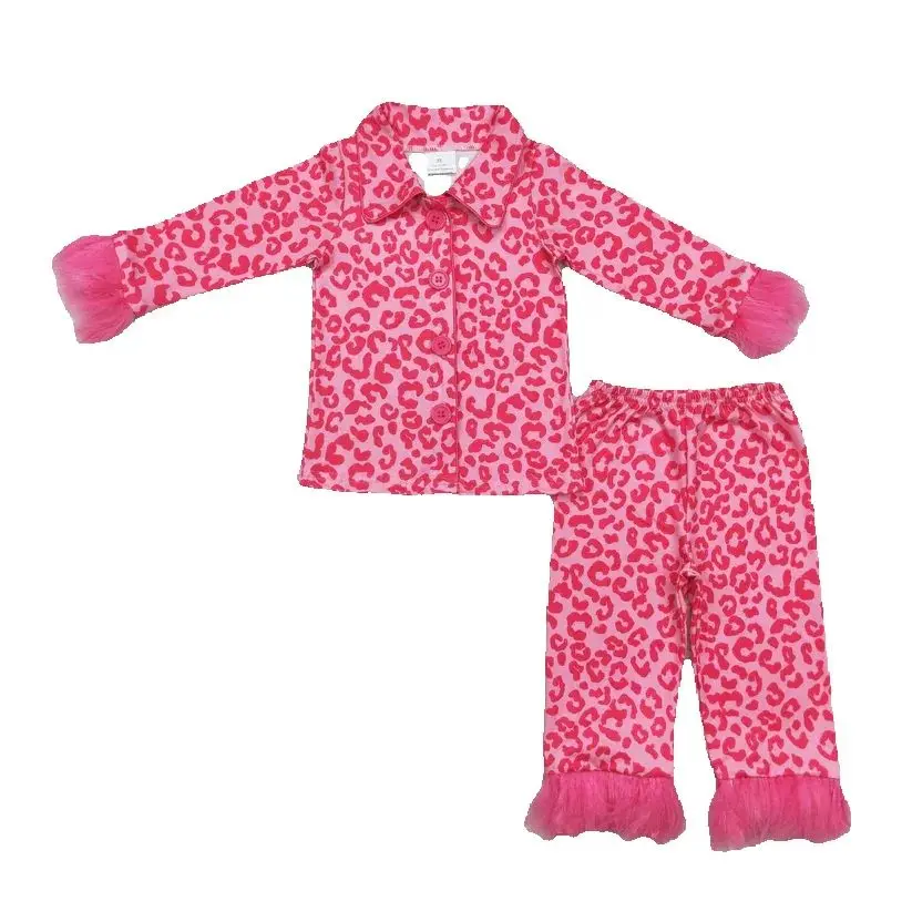 New Hot Sale Fall Winter Long Sleeve Pajamas Clothes Outfits Bow Prints Pattern Design Girls Pajamas Clothes Set
New Hot Sale Fall Winter Long Sleeve Pajamas Clothes Outfits Bow Prints Pattern Design Girls Pajamas Clothes Set