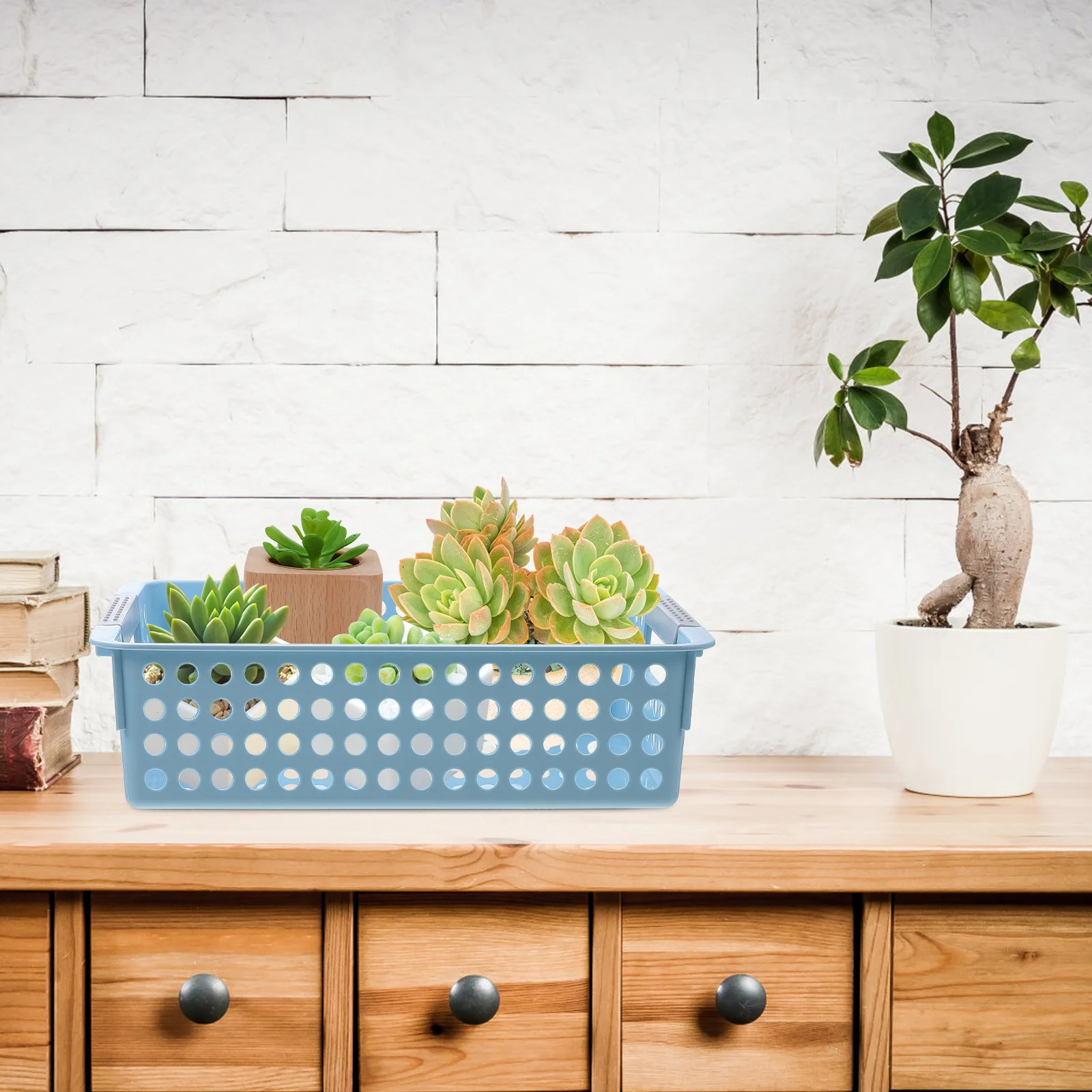 5pcs Rectangular Storage Baskets Plastic Hollow Design For Home Office School Kitchen Bathroom Stationery Cosmetics Fruits
5pcs Rectangular Storage Baskets Plastic Hollow Design For Home Office School Kitchen Bathroom Stationery Cosmetics Fruits