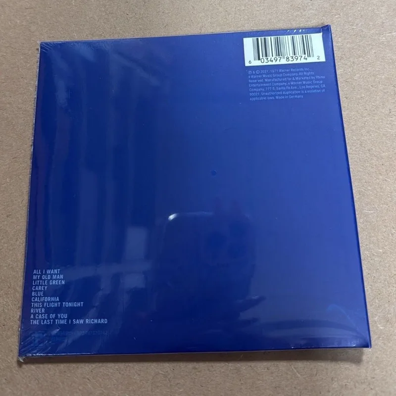 Folk poet Joni Mitchell, the melancholic classic album Blue on CD
Folk poet Joni Mitchell, the melancholic classic album Blue on CD