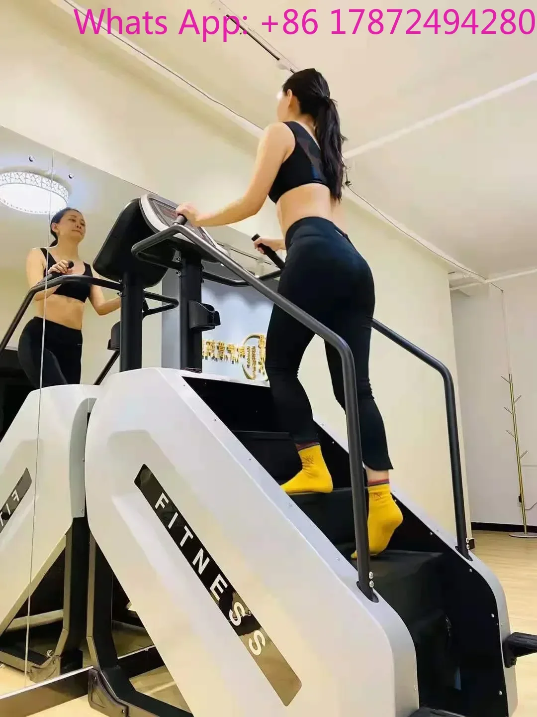 Mountaineer Stair hine Fitness Equipment Climbing Walking Cardio Equipment Adjustable Speed
Mountaineer Stair hine Fitness Equipment Climbing Walking Cardio Equipment Adjustable Speed