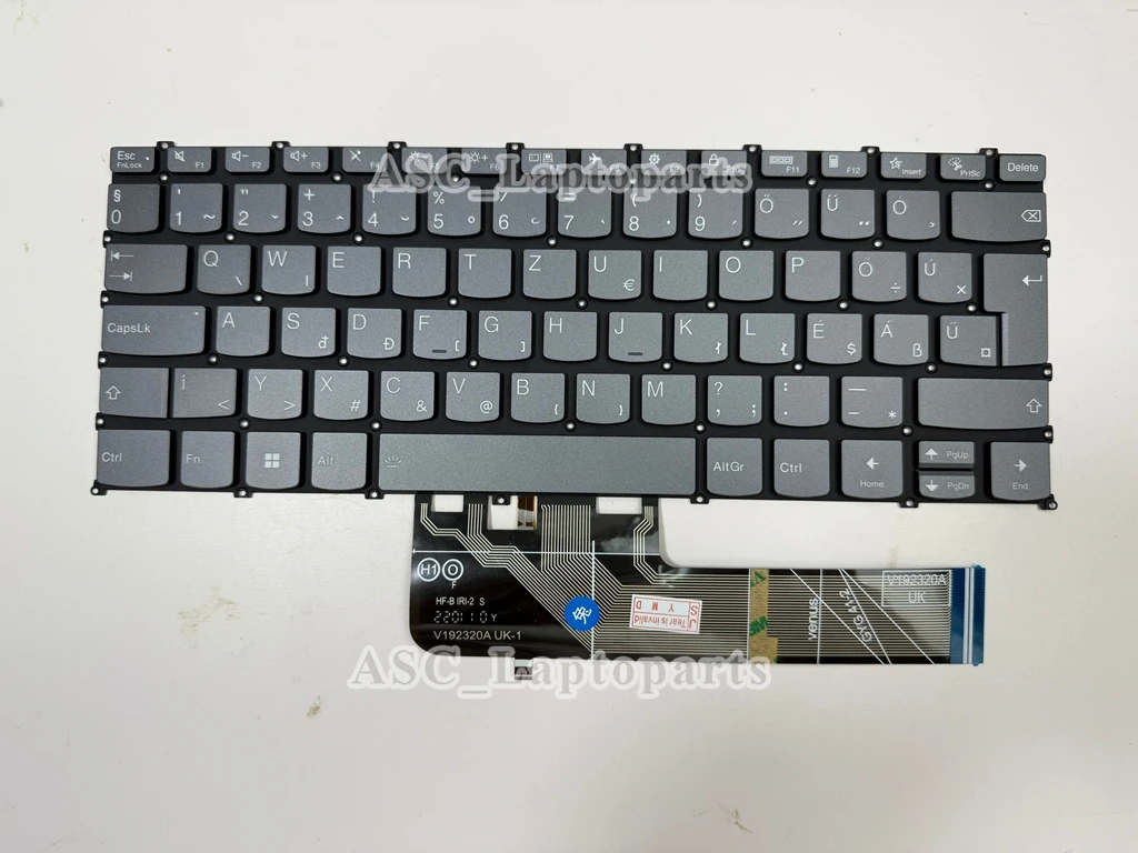 Новая клавиатура HU Hungarian Magyar для Lenovo Ideapad 1-14ADA7 1-14ALC7 1-14IAU7 14s-IAU7 1-14IJL7 1-14AMN7 1-14IGL7 с подсветкой
Новая клавиатура HU Hungarian Magyar для Lenovo Ideapad 1-14ADA7 1-14ALC7 1-14IAU7 14s-IAU7 1-14IJL7 1-14AMN7 1-14IGL7 с подсветкой