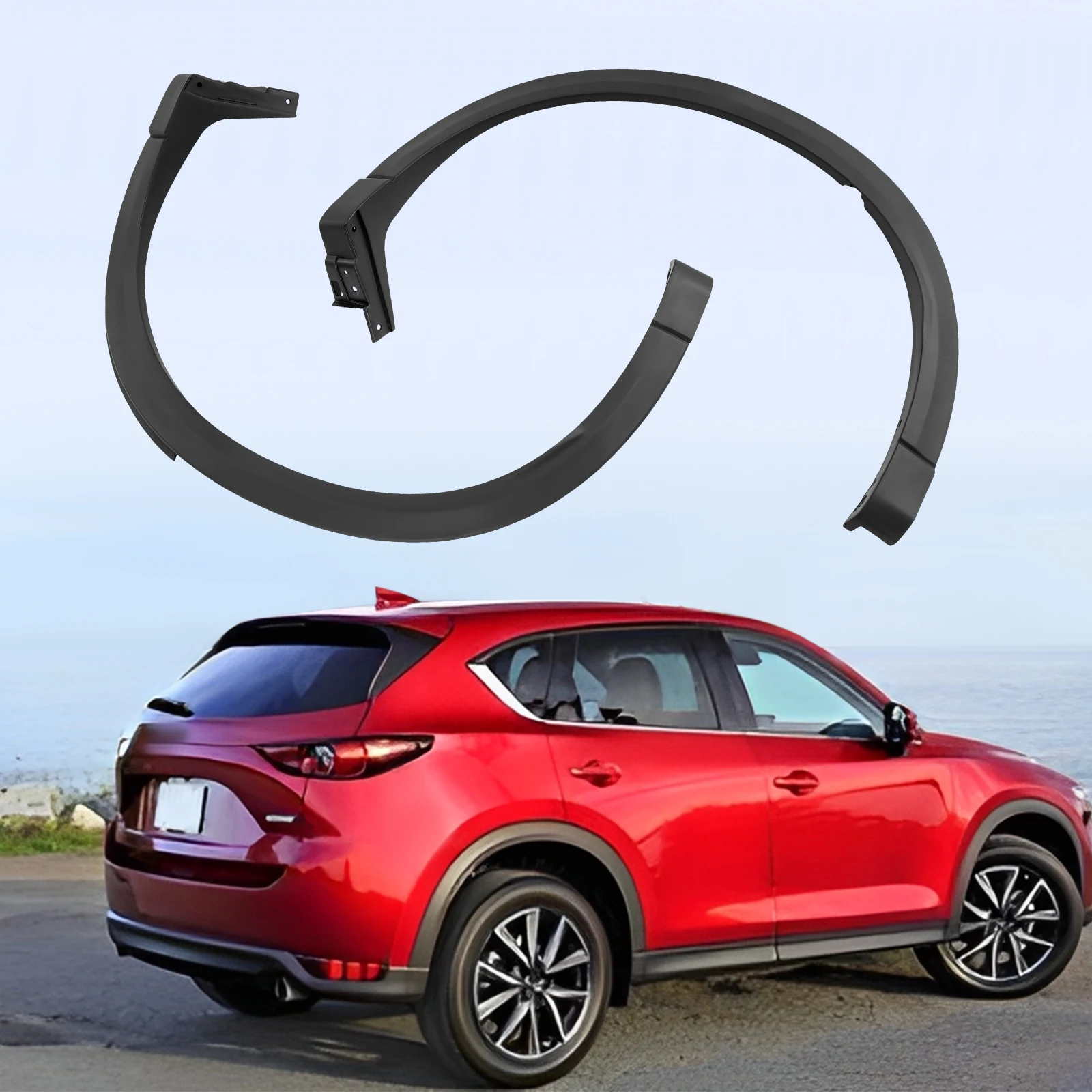 Right and Left Wheel Eyebrow Arch Trim Fender For 2017 2018 2019 2020 2021 Mazda CX-5 Rear Driver KB7W51W50F8N KB7W51W60F8N
Right and Left Wheel Eyebrow Arch Trim Fender For 2017 2018 2019 2020 2021 Mazda CX-5 Rear Driver KB7W51W50F8N KB7W51W60F8N