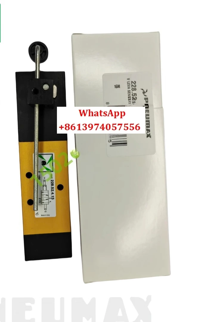 Pneumatic valve 228.52.4.13 228.32.4.13, Italian woodworking equipment edge bander
Pneumatic valve 228.52.4.13 228.32.4.13, Italian woodworking equipment edge bander