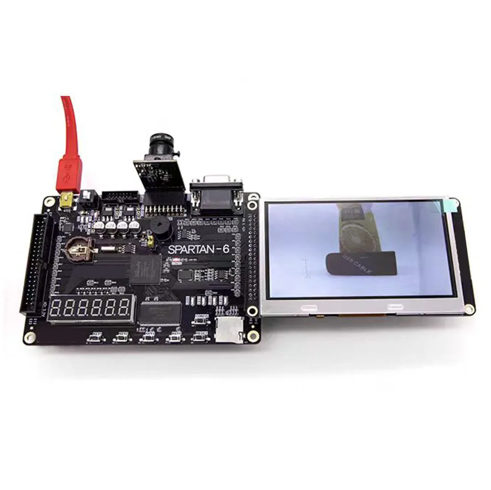 Обучающая плата разработки FPGA Xilinx Spartan-6 XC6SLX16 XC6SLX9 с VGA SD-картой 256 МБ + камера OV5640 + 4,3-ЖК-дисплеем TFT
Обучающая плата разработки FPGA Xilinx Spartan-6 XC6SLX16 XC6SLX9 с VGA SD-картой 256 МБ + камера OV5640 + 4,3-ЖК-дисплеем TFT