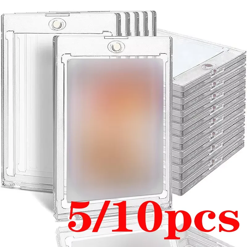 1-20PCS Clear Card Holder Magnetic Attraction Type Gaming Sports Trading Card Display Case Kpop Idol Photo Protective Sleeves
1-20PCS Clear Card Holder Magnetic Attraction Type Gaming Sports Trading Card Display Case Kpop Idol Photo Protective Sleeves