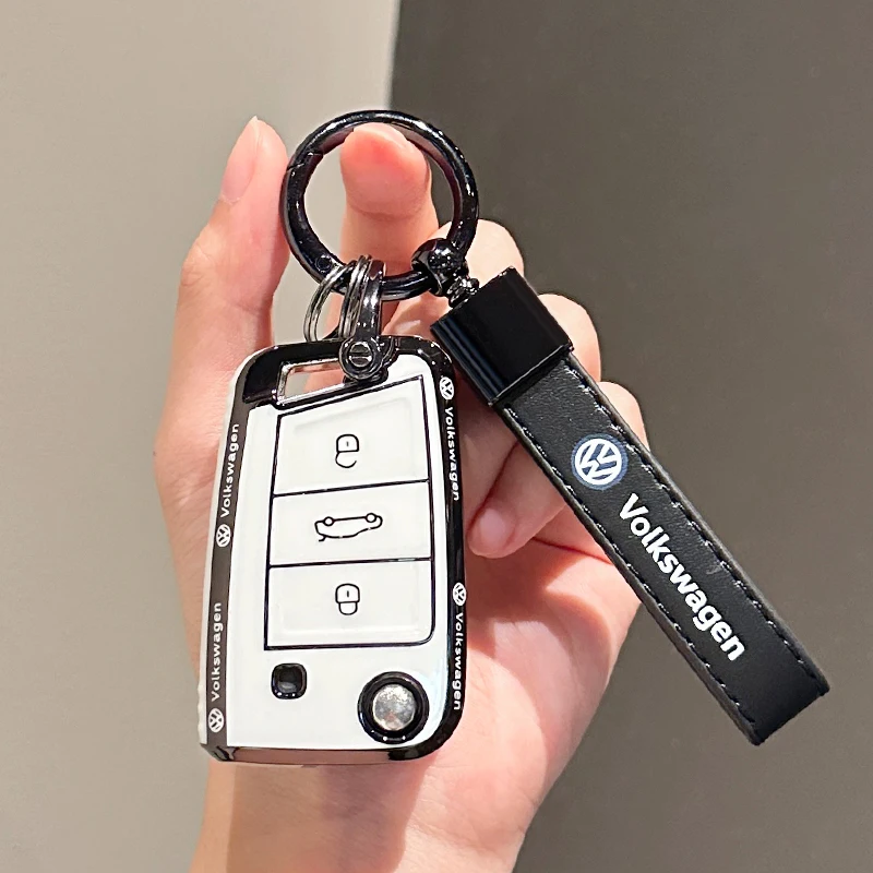 For VW Volkswagen Golf 7 MK7 Tiguan MK2 TPU Shell Fob Car Flip Key Case Cover for Seat Ateca Leon FR Ibiza Skoda Octavia Kodiaq
For VW Volkswagen Golf 7 MK7 Tiguan MK2 TPU Shell Fob Car Flip Key Case Cover for Seat Ateca Leon FR Ibiza Skoda Octavia Kodiaq