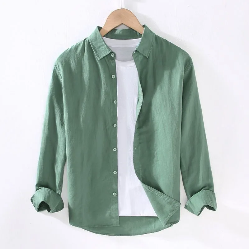 Summer Men's White Cotton Linen Short Sleeve Casual Shirt Slim Fit Long Sleeve Shirt Thin Half Sleeve Top Fashionable Urban S...
Summer Men's White Cotton Linen Short Sleeve Casual Shirt Slim Fit Long Sleeve Shirt Thin Half Sleeve Top Fashionable Urban S...