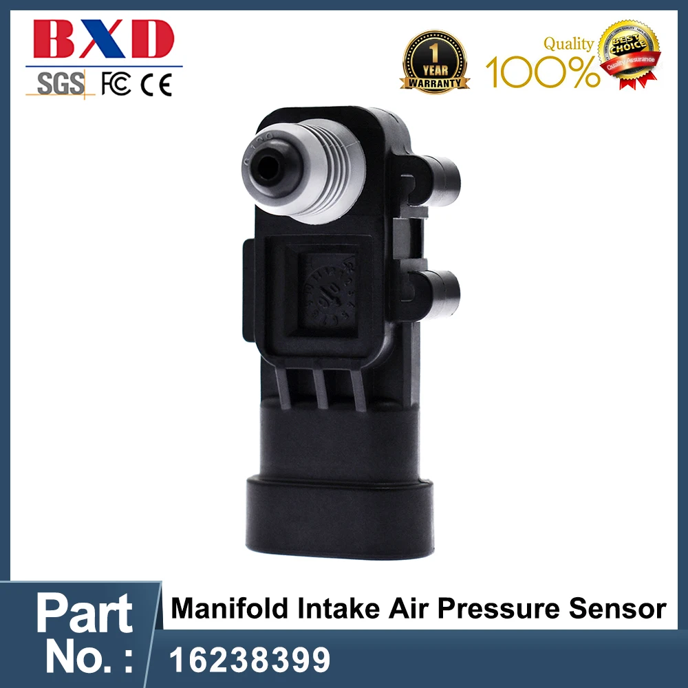 16238399 3 Pins Manifold Intake Air Pressure MAP Sensor For Chevrolet HHR Uplander Silverado 1500 Delphi Cadillac DTS GM Buick
16238399 3 Pins Manifold Intake Air Pressure MAP Sensor For Chevrolet HHR Uplander Silverado 1500 Delphi Cadillac DTS GM Buick