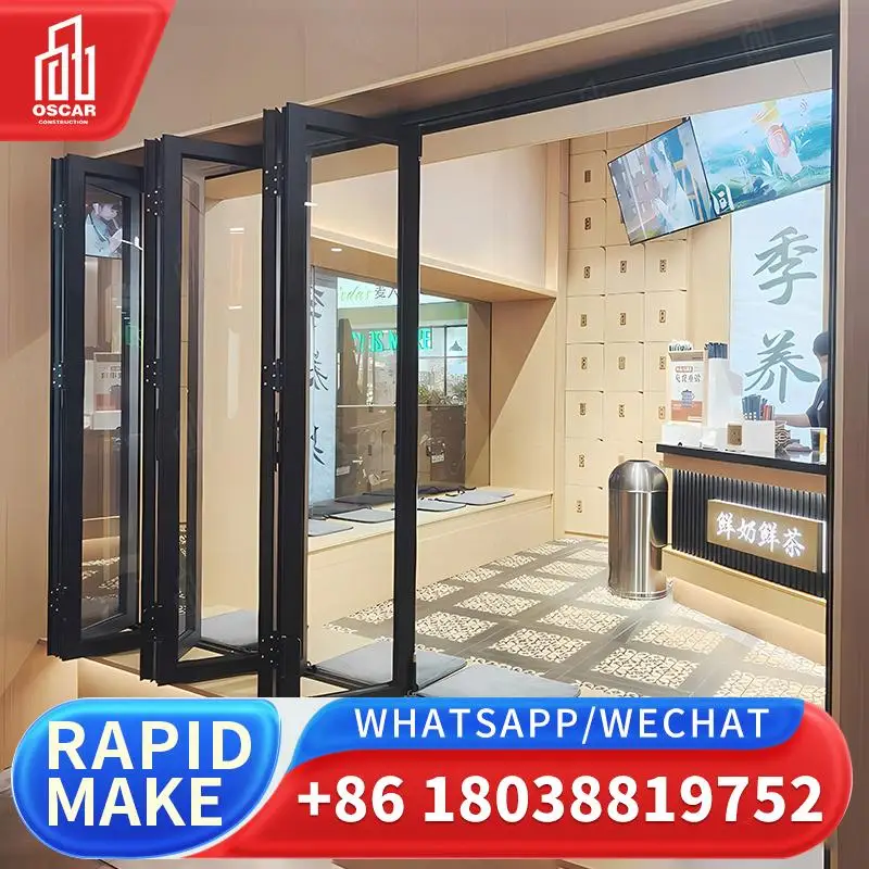 Customizable Factorymade Multifunctional Aluminium Accordion Door for Commercial Spaces in Europe Aluminum Folding Door
Customizable Factorymade Multifunctional Aluminium Accordion Door for Commercial Spaces in Europe Aluminum Folding Door