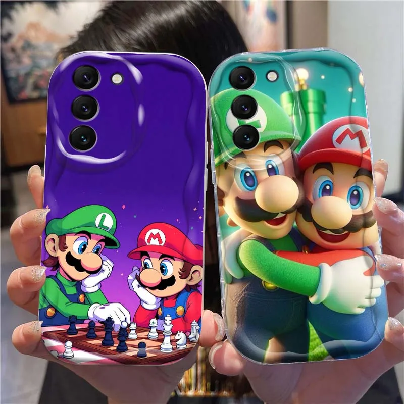 Creative M-Marios Popular Art Phone Case For Samsung S25 S24 S23 S22 S21 S20 A04 A05s A05 A06 Ultra Plus FE 5G Wave Oil
Creative M-Marios Popular Art Phone Case For Samsung S25 S24 S23 S22 S21 S20 A04 A05s A05 A06 Ultra Plus FE 5G Wave Oil