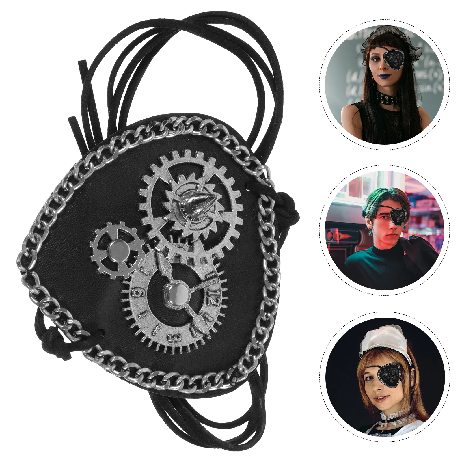 Retro Style Single Patch Pu Pirate Cosplay Decorative Lightweight Comfortable Cover For Halloween Party Masquerade
Retro Style Single Patch Pu Pirate Cosplay Decorative Lightweight Comfortable Cover For Halloween Party Masquerade