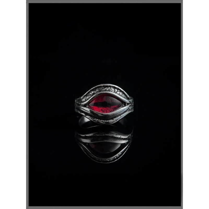 Niche Original Design Devil Red Eye Titanium Steel Retro Ring Boys and Women Tail Ring Goth Punk Accessories
Niche Original Design Devil Red Eye Titanium Steel Retro Ring Boys and Women Tail Ring Goth Punk Accessories