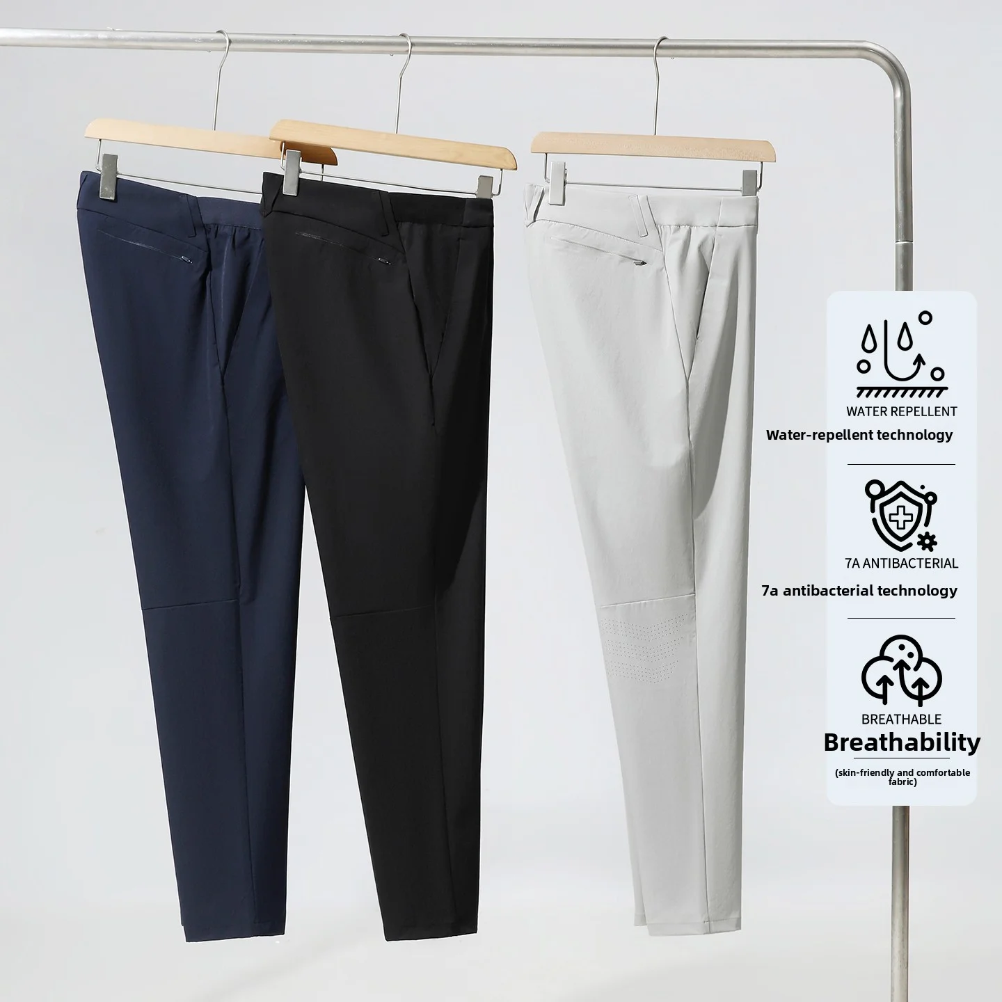 2026 Summer New Men's 7A Antibacterial Water Repellent Breathable Straight Leg Dress Pants Quick Dry Business Casual Trousers
2026 Summer New Men's 7A Antibacterial Water Repellent Breathable Straight Leg Dress Pants Quick Dry Business Casual Trousers