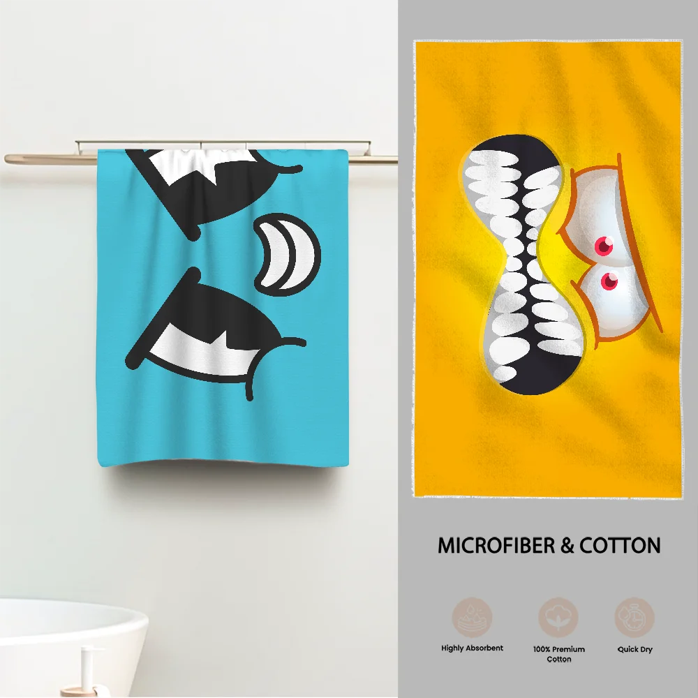 Angry Cartoon Eyes Luxury Bathroom Hand Towels One Side Cotton One Side Microfiber Personalized Gift Dropshipping
Angry Cartoon Eyes Luxury Bathroom Hand Towels One Side Cotton One Side Microfiber Personalized Gift Dropshipping