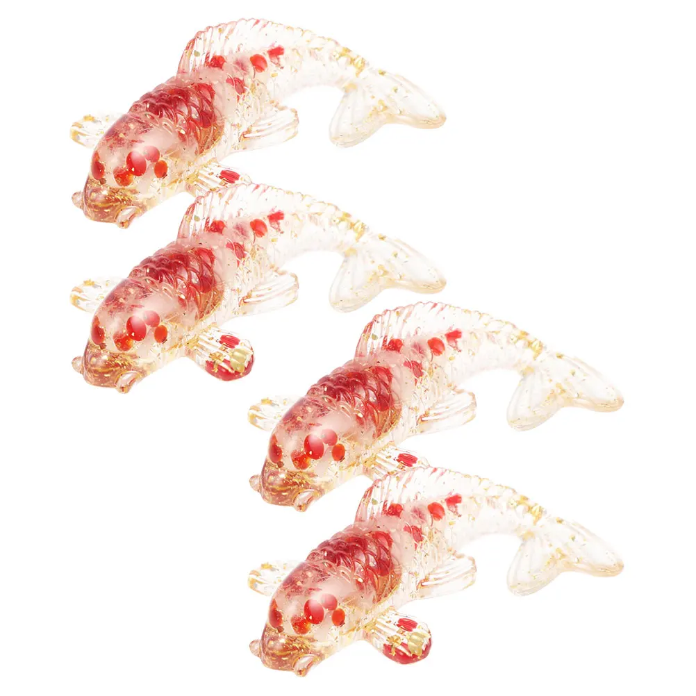 4 Pcs Crystal Koi naments Lovely Fish Figure Decor Statue Realistic Fake Small Aquarium Household Desktop Bedroom Office Study
4 Pcs Crystal Koi naments Lovely Fish Figure Decor Statue Realistic Fake Small Aquarium Household Desktop Bedroom Office Study