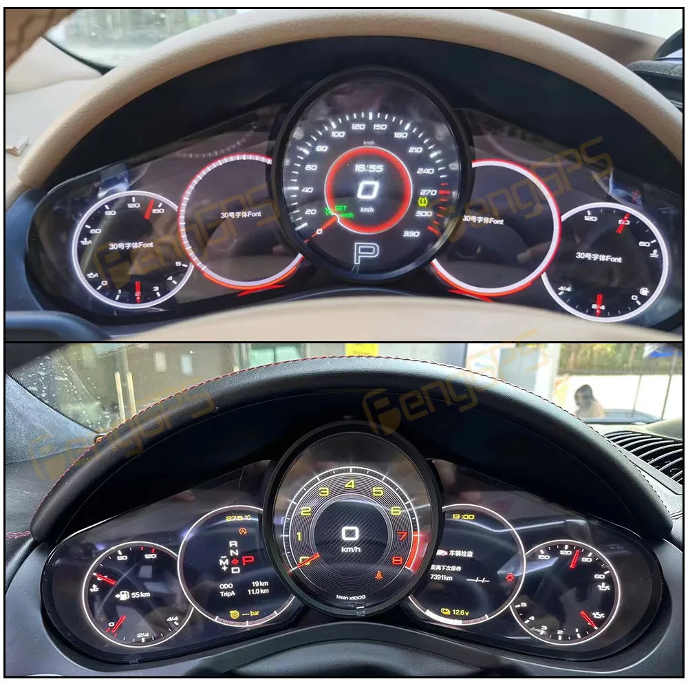 Цифровая приборная панель LCD для Porsche Cayenne 2010-2016, многофункциональный спидометр, панель приборов, кокпит.
Цифровая приборная панель LCD для Porsche Cayenne 2010-2016, многофункциональный спидометр, панель приборов, кокпит.