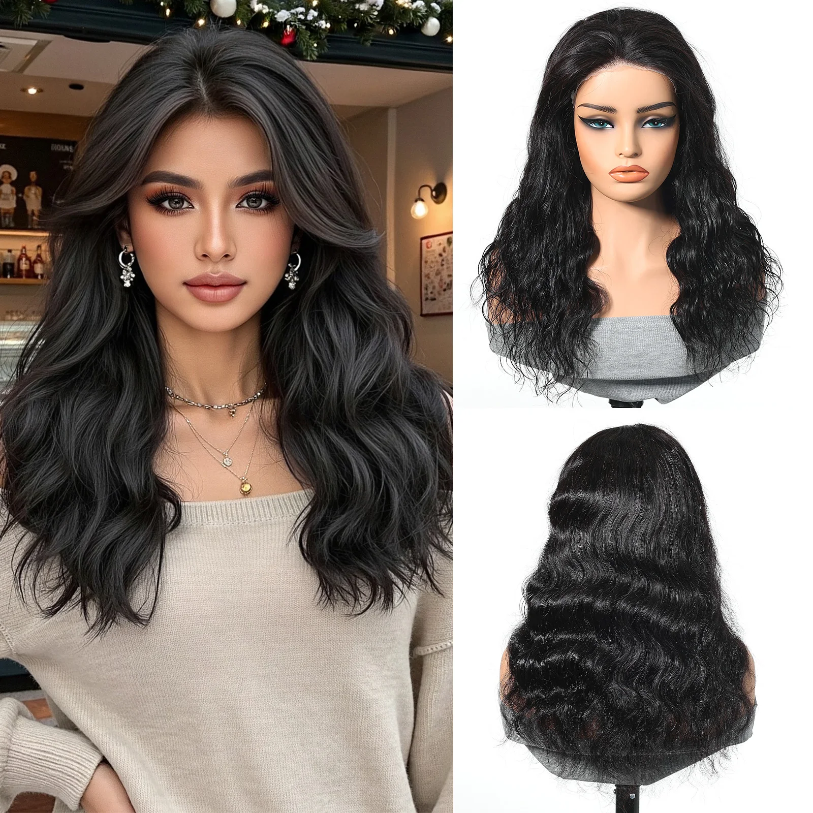 Topshe 18 Inch 13x4 Lace Front Human Hair Wig, Ships from USA, Body Wave Pre Plucked Glueless Wig for Women
Topshe 18 Inch 13x4 Lace Front Human Hair Wig, Ships from USA, Body Wave Pre Plucked Glueless Wig for Women